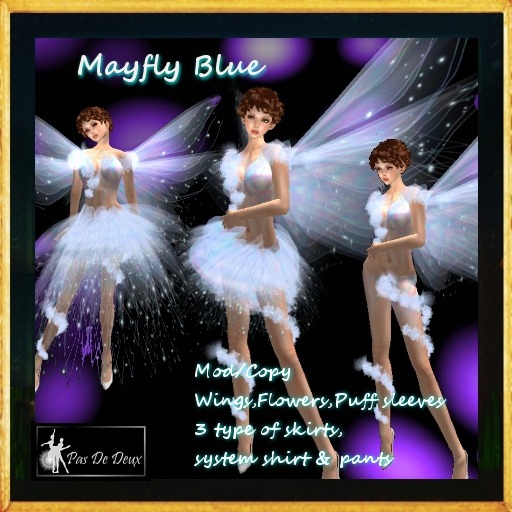 *PDD* Mayfly Blue 10L$