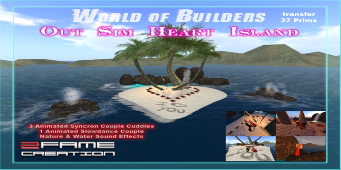 Out Sim Heart Cuddle Island Decor  Salebox 2FAME