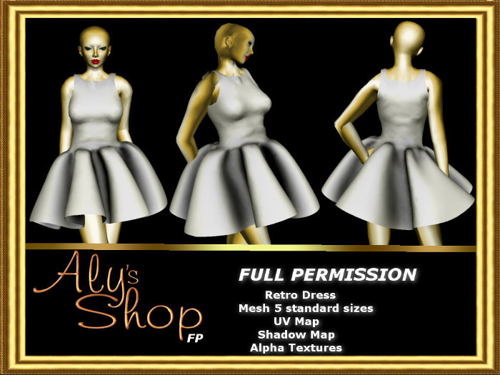 *Aly's Shop FP* R11 Retro Dress Full Perm