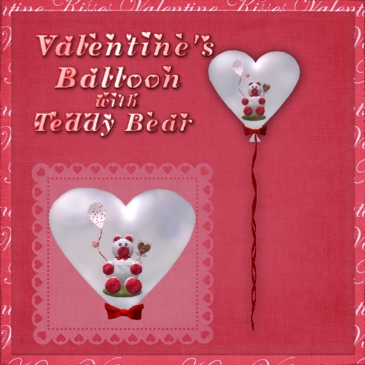Valentine-TeddyBear Balloon