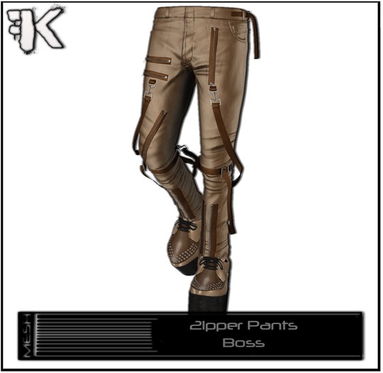 FK! - Zipper Pants - Boss
