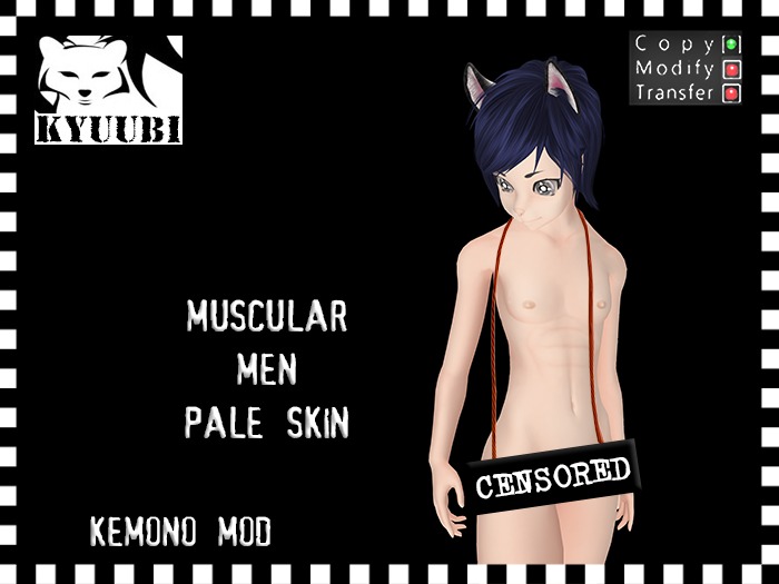 KYUUBI .:::: Kemono Men Skin PALE