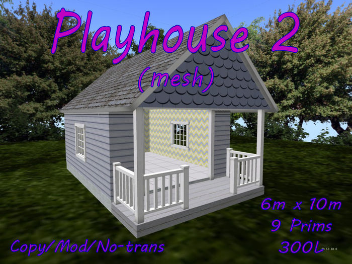 Playhouse 2 - Blue