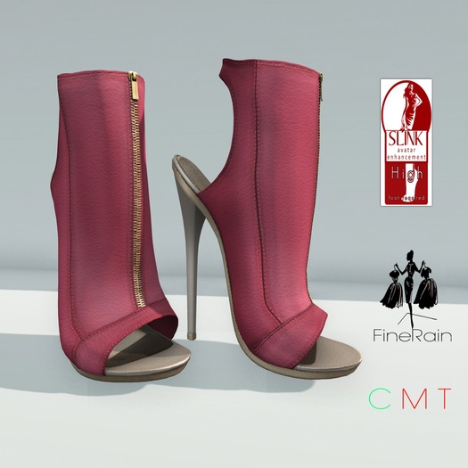 :: FineRain creations.::One Booties Cerise