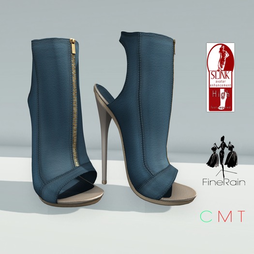 :: FineRain creations.::One Booties Blue
