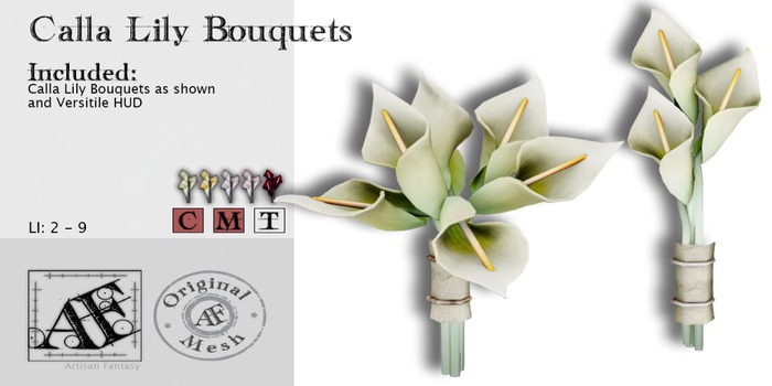 *AF* Calla Lily Bouquets