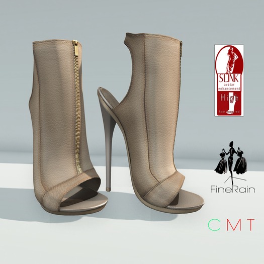 :: FineRain creations.::One Booties Beige