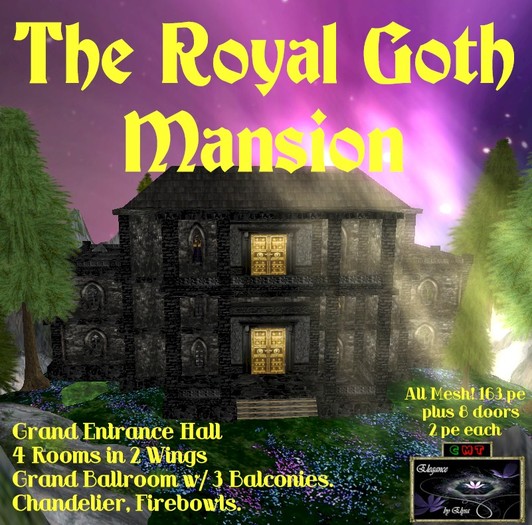 *EbE* The Royal Goth Mansion (bag)