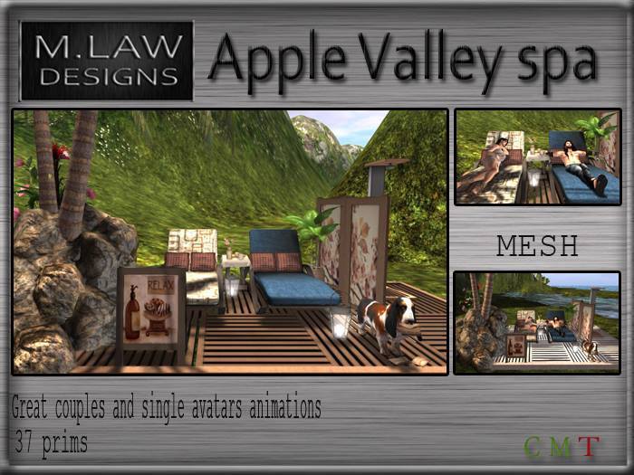 .:M.LAW:. Apple Valley spa Box