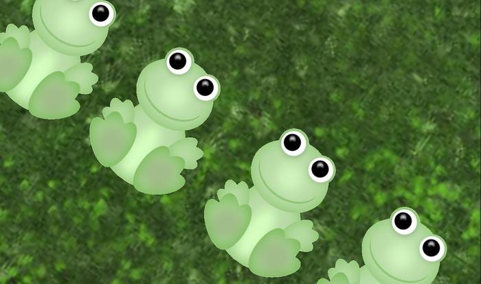 Childrens Art-Frog FP:AV