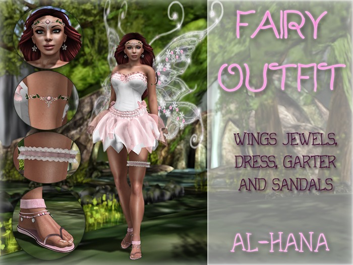 Fairy Outfit Pink*Al-Hanna