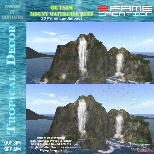 Outsim Mount Waterfall Reef Offsim Salebox - 2FAME