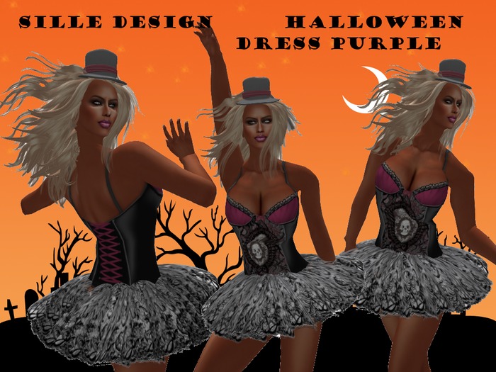 Halloween purple