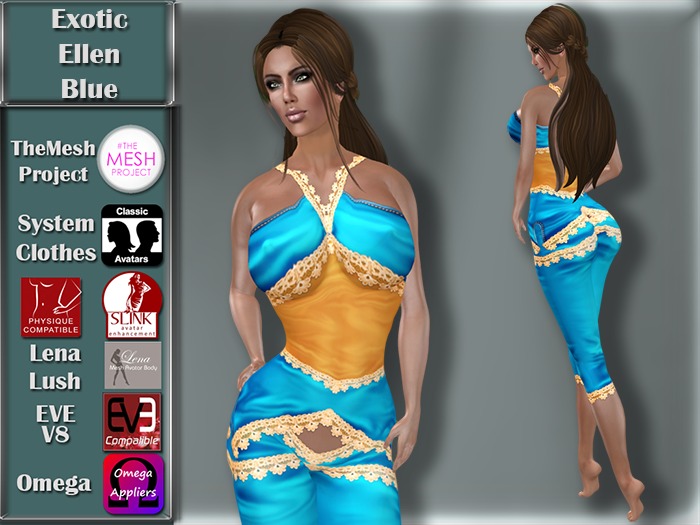[TKS] BASIC - Exotic Ellen Blue