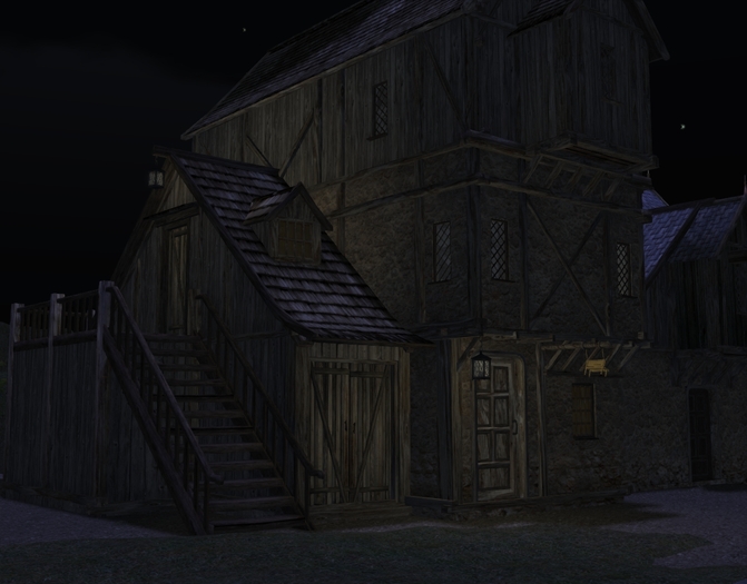 Medieval Industrial-City House