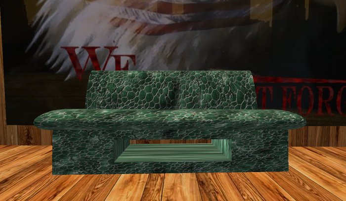 Dino Skin Couch - 9 PRIMS