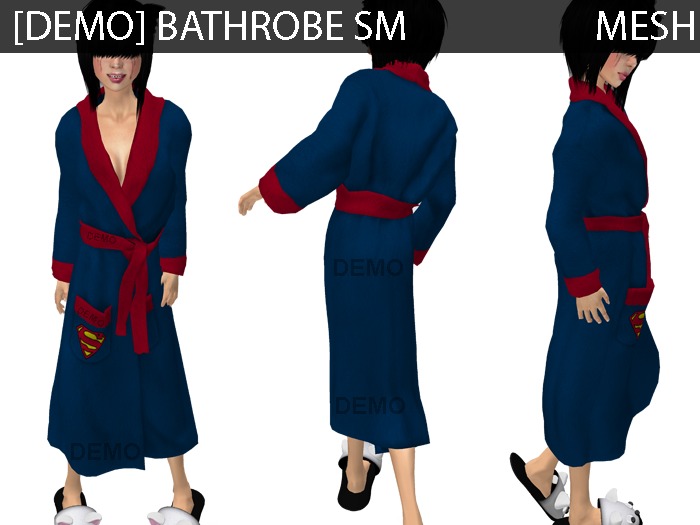 DEMO Bathrobe SM - Mesh
