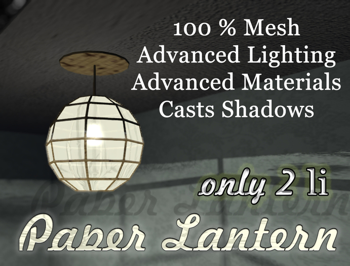 Paper Hanging Lantern_ Mesh_Little Kindle Design