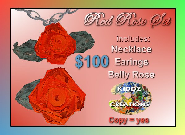 Red Rose Set 