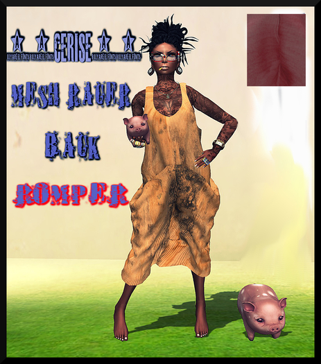 Mesh_Racer back Romper Jersey