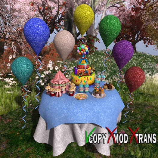 Aphrodite "Circus Circus" Birthday Cake