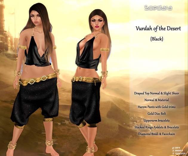 ~Soedara~ Vurdah of the Desert {Black}