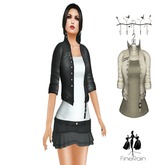 :: FineRain creations.::Ami Jacket&Top Cream&Biege