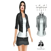 :: FineRain creations.::Ami Jacket&Top Grey
