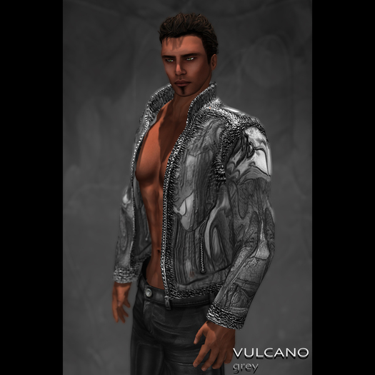 **=__MEA CULPA_=** VULCANO Jacket grey