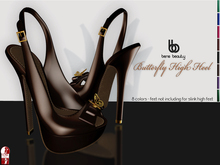 Bens Boutique - Butterfly High Heel (slinkhigh) All Colors