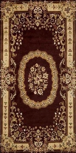 Burgundy rug