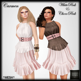SAS - Carmen WhitePink & ChocoPink Duopack (Mesh) 