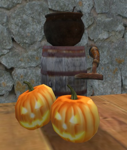 Cauldron & Pumpkins
