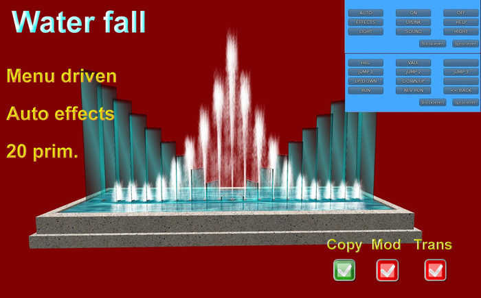 Water fall / Fountain