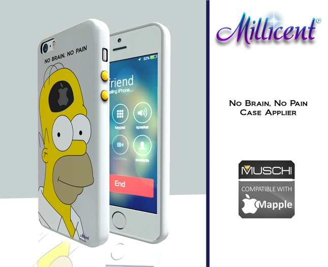 .:*Millicent*:. No Brain No Pain [MyPhone] Applier