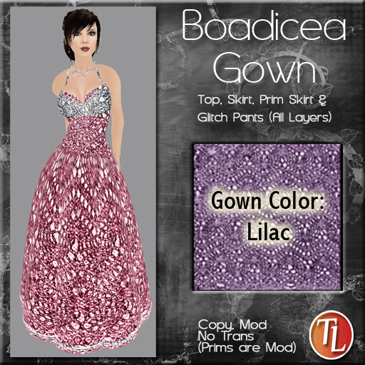 ~TL~ Lilac Boadicea Gown