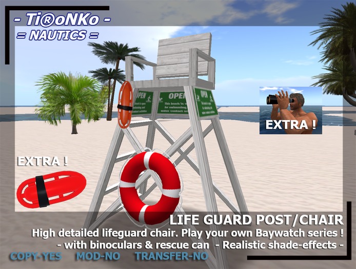 TN Life Guard Chair [boxed]