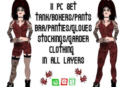 (BL) Red Velvet Set