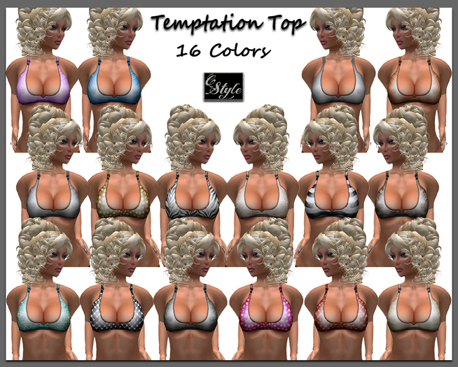 FREE! Temptation Top - 16 colors!