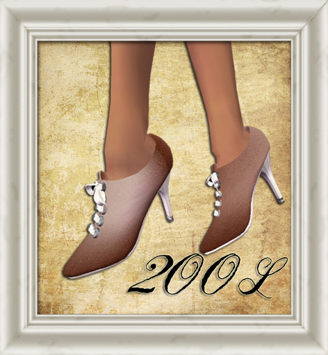 Shabby Chic Resizeable Rusted Lace Up Shoe RESIZES to fit Child or Adult Avatar