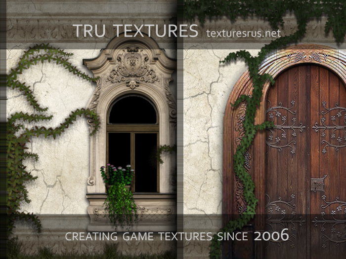 30 Renaissance Fantasy Stone Build Textures Set 1 - 512 Pixel 