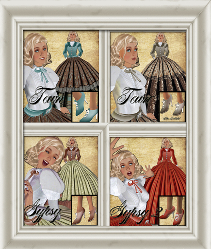 Shabby Chic Town & Gypsy Fat Pack Resizable for Child avatar and Adult Avatar