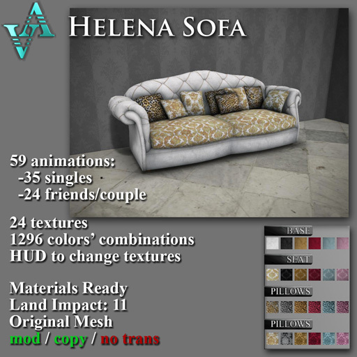 Atelier Visconti Helena Sofa