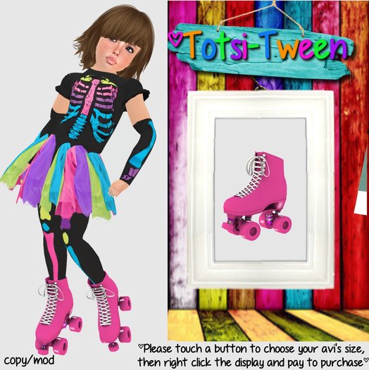 TOTSI-TWEEN   GIrlie Skeleton   g2