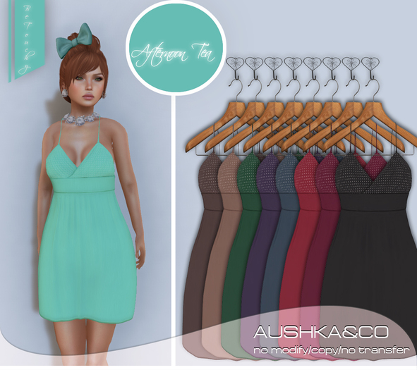 A&CO-Rivka Cocktail Mini Dress-Darks-All with HUD