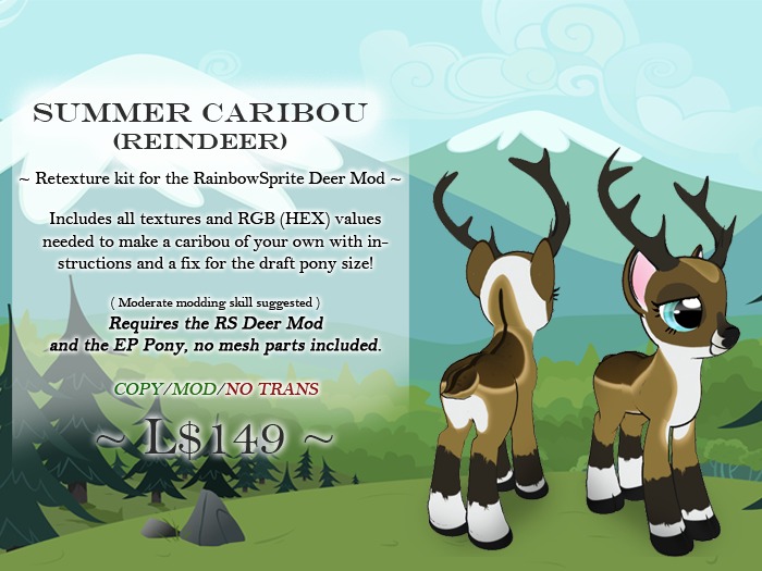 Summer Caribou Mod Kit