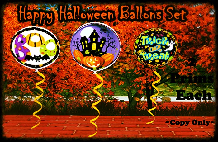 Halloween Balloon Set