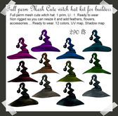 Full Perm MESH Cute Witch hat kit for builders