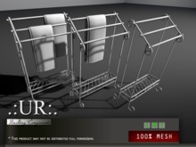 .:UR:. Caroline Bathroom Set - Towel Rack (full perm mesh)