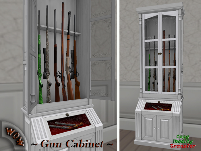 WoW ~ Gun Cabinet ~ 9 textures (via MENU)